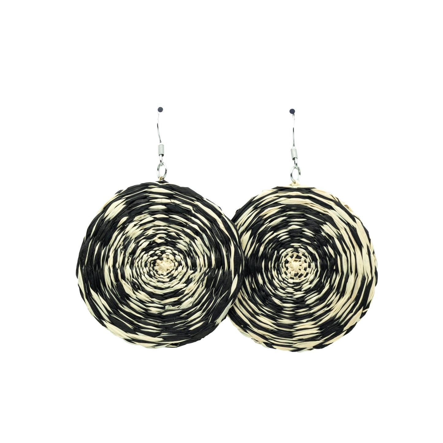 Boucles rafia spirale bicouleur HAFA