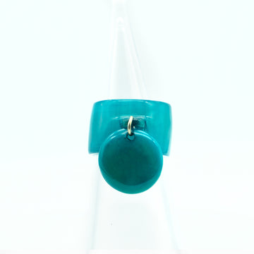 Bague large avec accessoire MDG