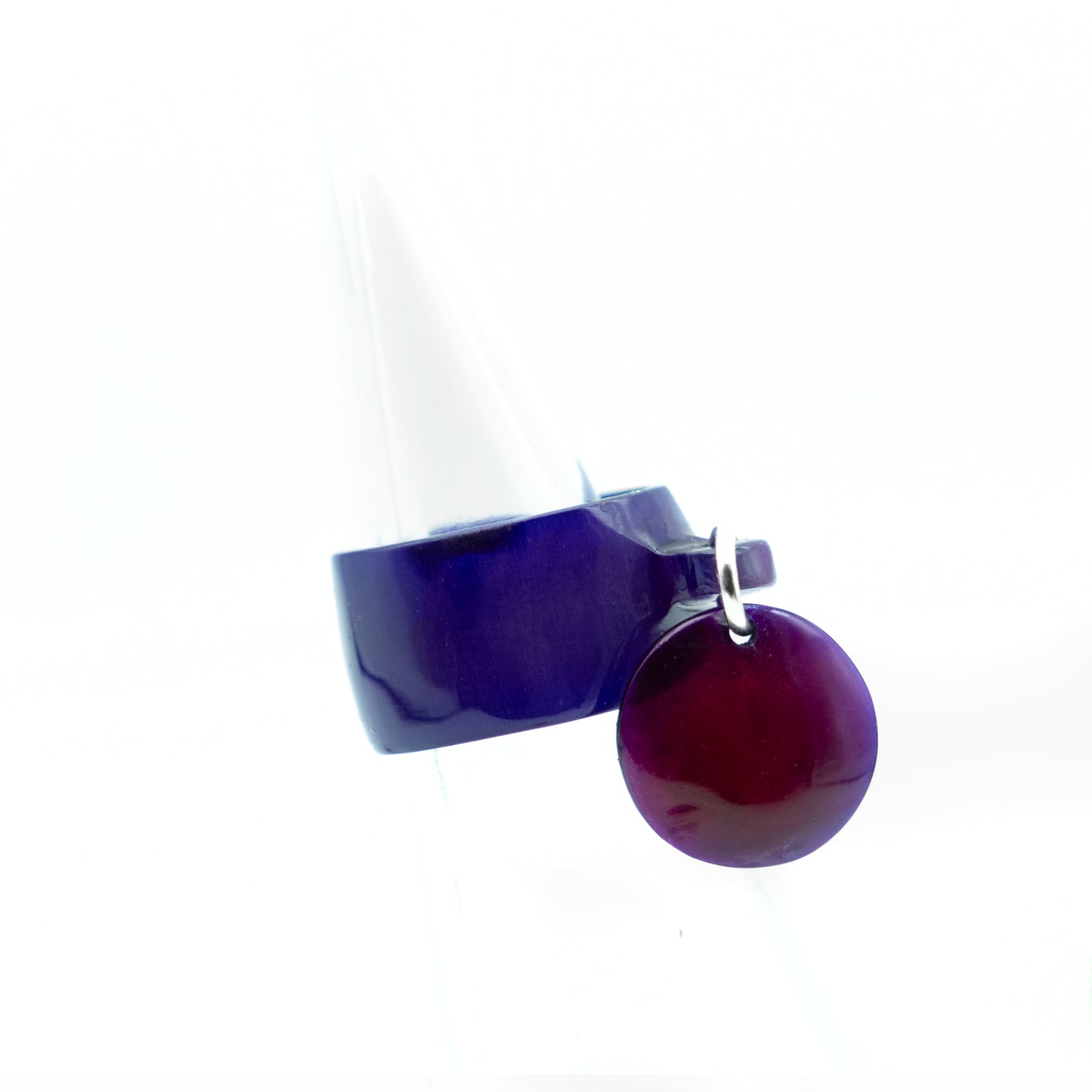 Bague large avec accessoire MDG