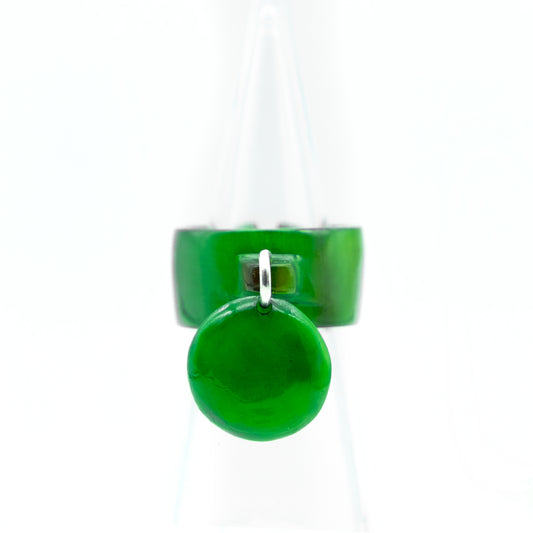 Bague large avec accessoire MDG
