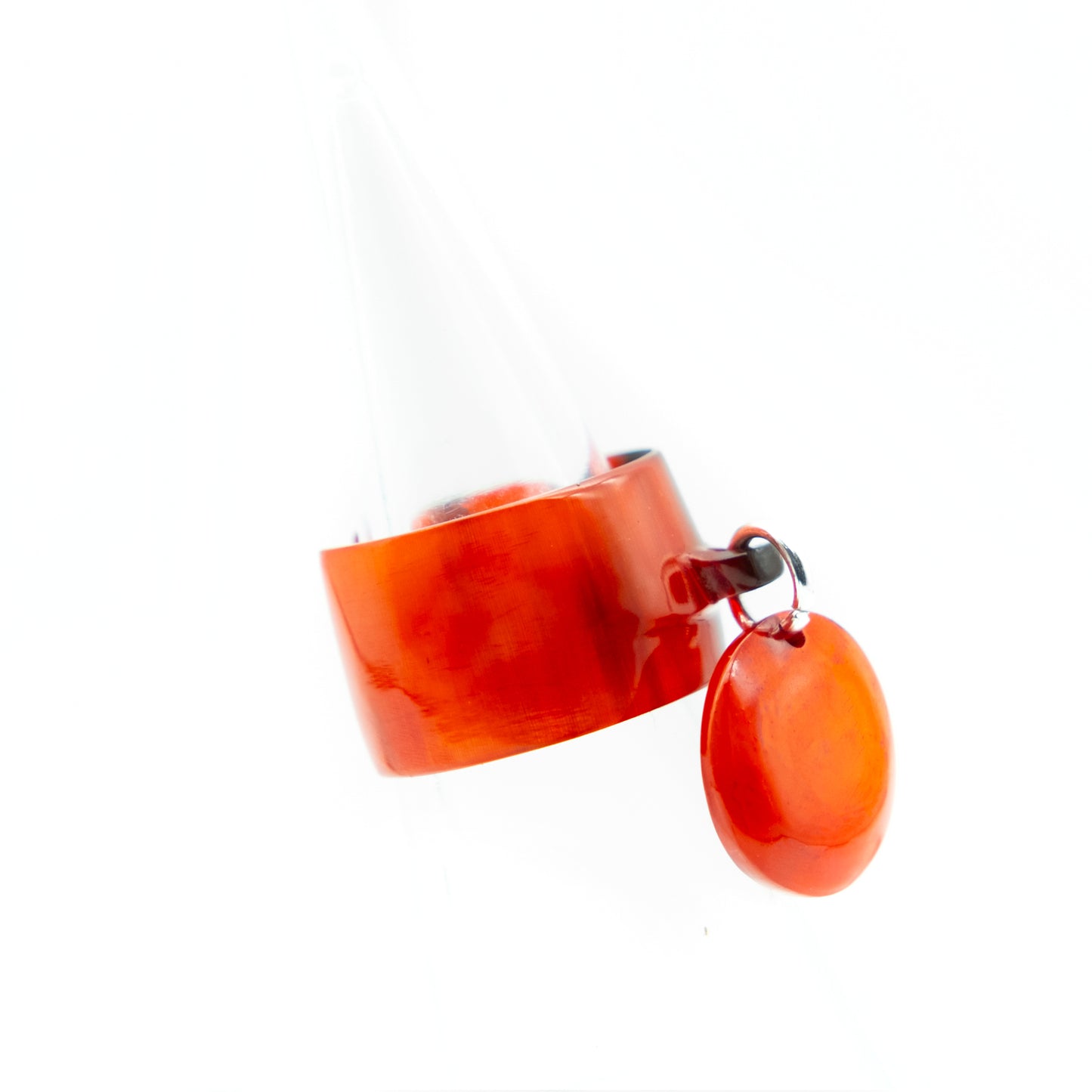 Bague large avec accessoire MDG