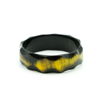 Bracelet simple ondulé Ambré MASOANDRO