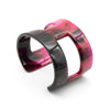 Bracelet manchette M grand ambré