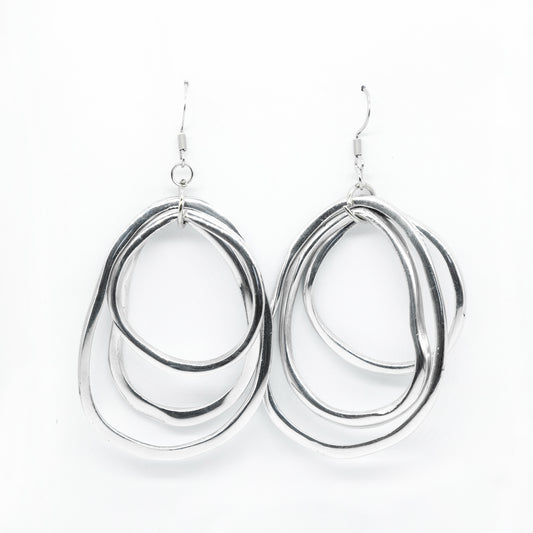 Boucles alu double déformées NOFINOFY