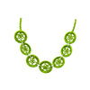 Collier rafia rond étoile PAKA