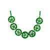 Collier rafia rond étoile PAKA