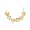 Collier rafia rond étoile PAKA