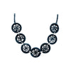 Collier rafia rond étoile PAKA
