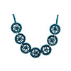 Collier rafia rond étoile PAKA
