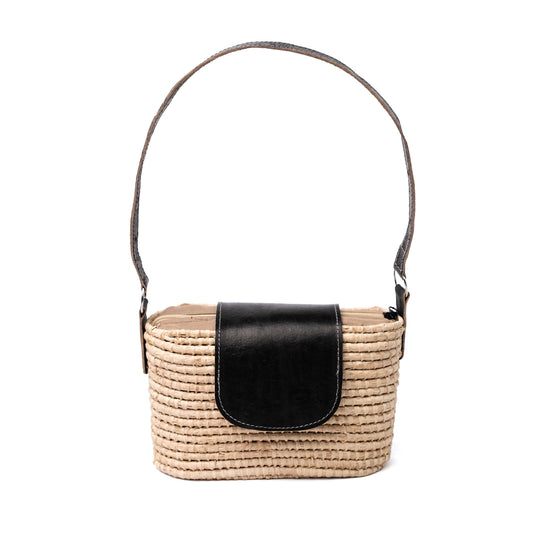 Sac épaule rabat cuir ANKA C