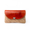 Pochette rabat cuir HITA