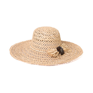 Chapeau large dentelle LANDY