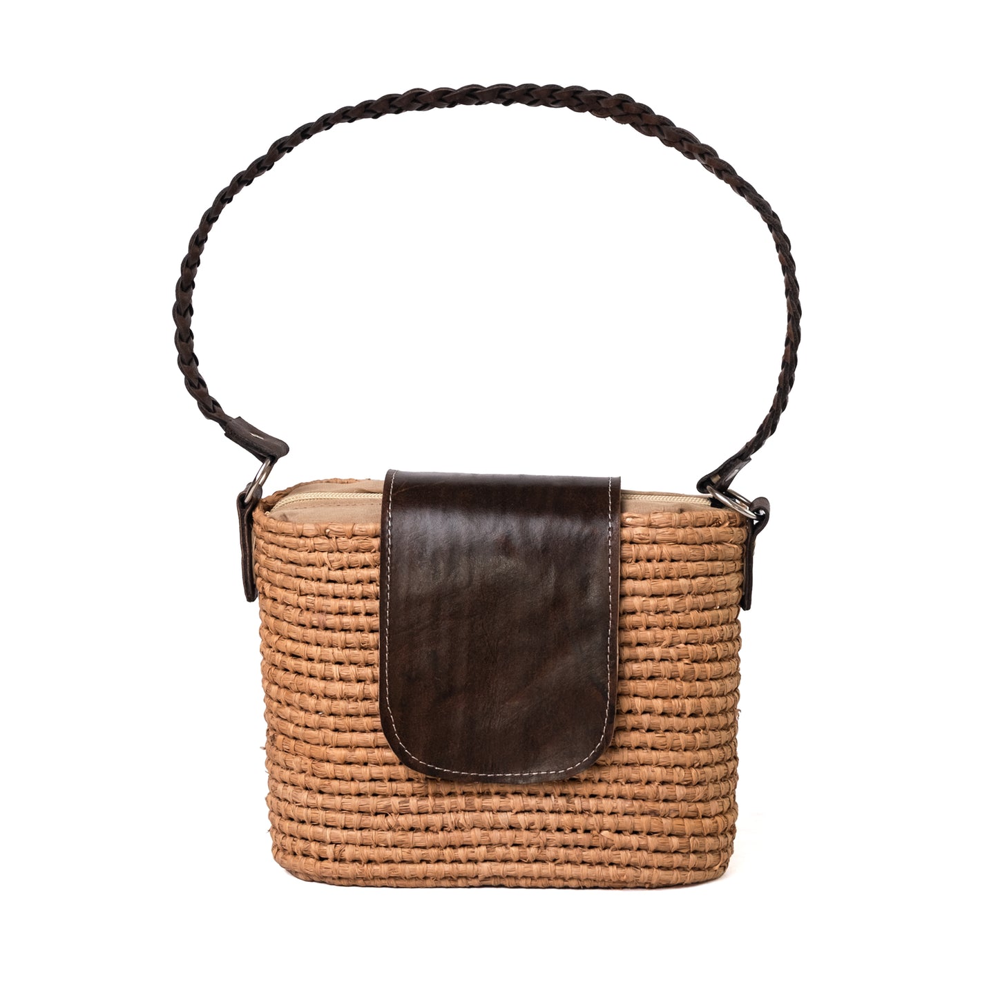 Sac épaule rabat cuir ANKA R