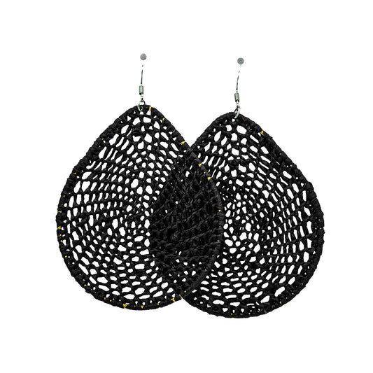 Boucles rafia goutte d'eau MITETE G