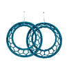 Boucles rafia créole lune STAR
