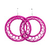 Boucles rafia créole lune STAR