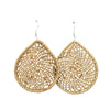 Boucles rafia goutte d'eau MITETE G