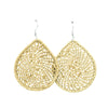 Boucles rafia goutte d'eau MITETE G