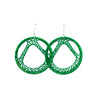 Boucles rafia rondes tour Eiffel TILIKAMBO