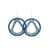 Boucles rafia rondes tour Eiffel TILIKAMBO