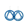 Boucles rafia rondes tour Eiffel TILIKAMBO