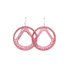 Boucles rafia rondes tour Eiffel TILIKAMBO
