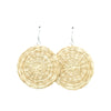Boucles rafia spirale bicouleur HAFA