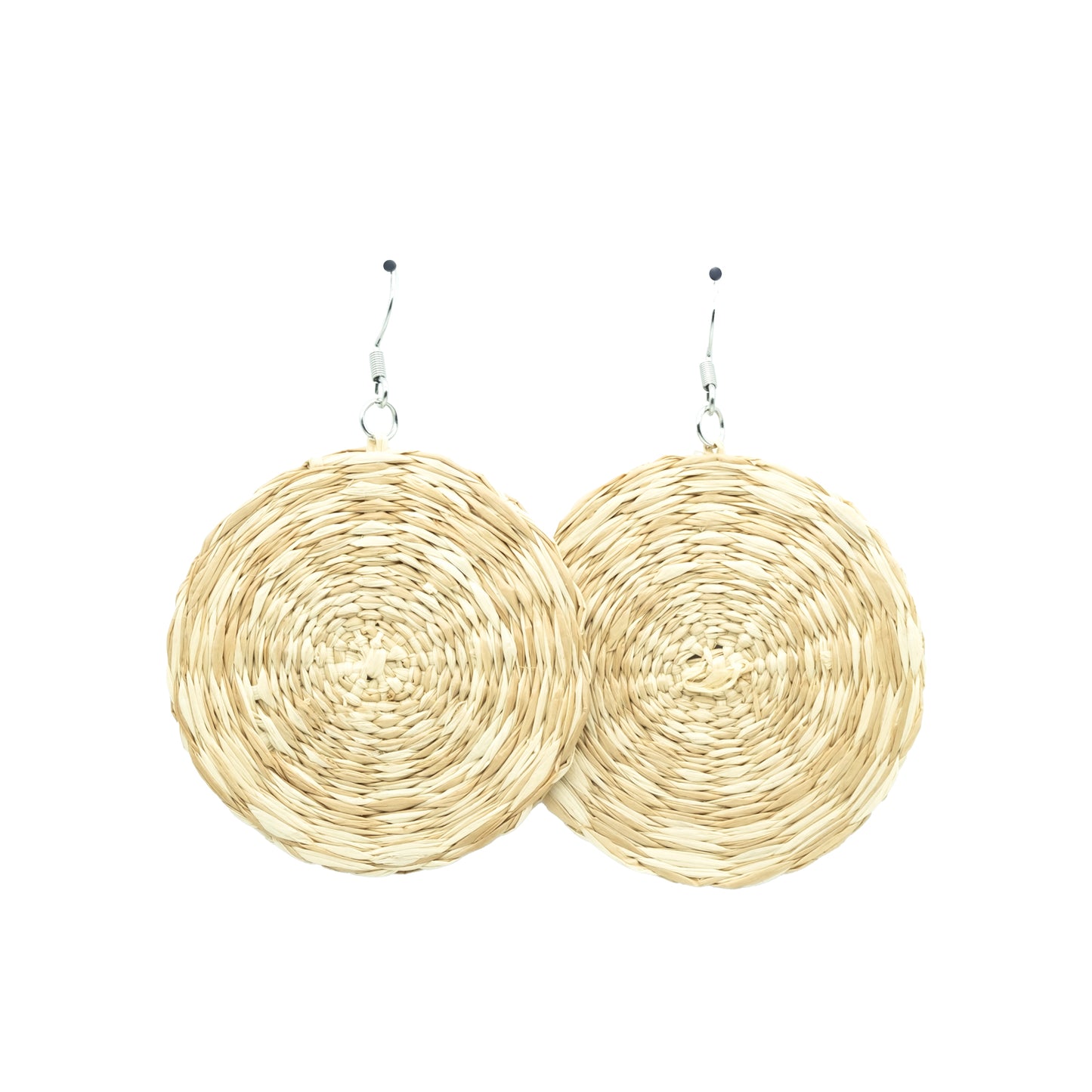 Boucles rafia spirale bicouleur HAFA