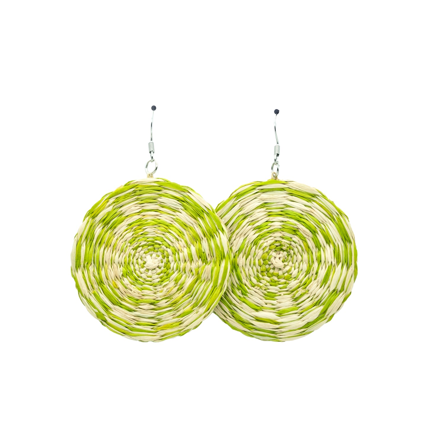 Boucles rafia spirale bicouleur HAFA