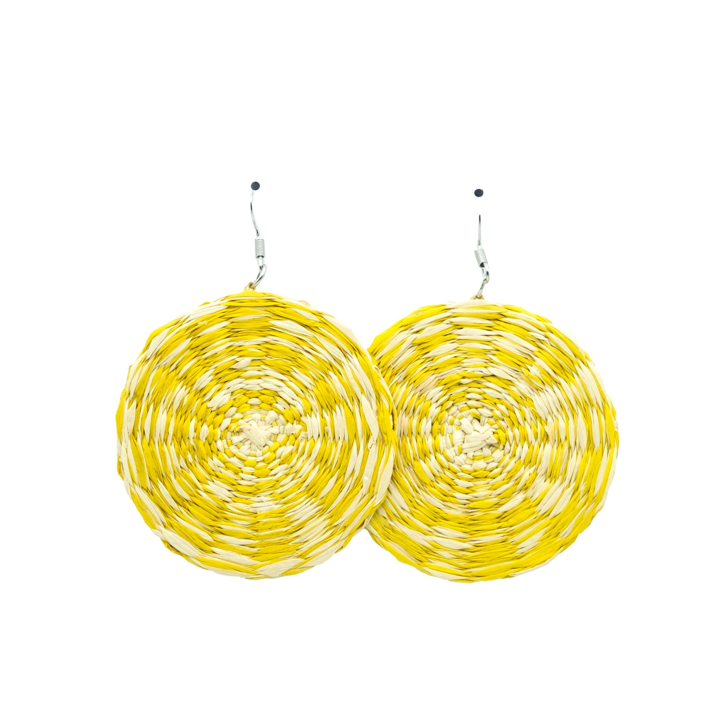 Boucles rafia spirale bicouleur HAFA