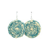 Boucles rafia spirale bicouleur HAFA