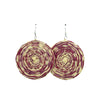 Boucles rafia spirale bicouleur HAFA