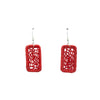 Boucles rafia dentelle rectangle NATO