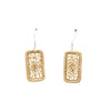 Boucles rafia dentelle rectangle NATO