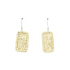 Boucles rafia dentelle rectangle NATO