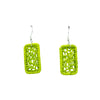 Boucles rafia dentelle rectangle NATO