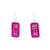 Boucles rafia dentelle rectangle NATO