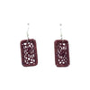 Boucles rafia dentelle rectangle NATO