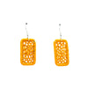Boucles rafia dentelle rectangle NATO