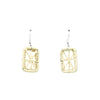 Boucles rafia étoile rectangle KINTANA
