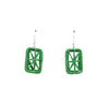 Boucles rafia étoile rectangle KINTANA