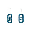 Boucles rafia étoile rectangle KINTANA