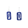 Boucles rafia étoile rectangle KINTANA