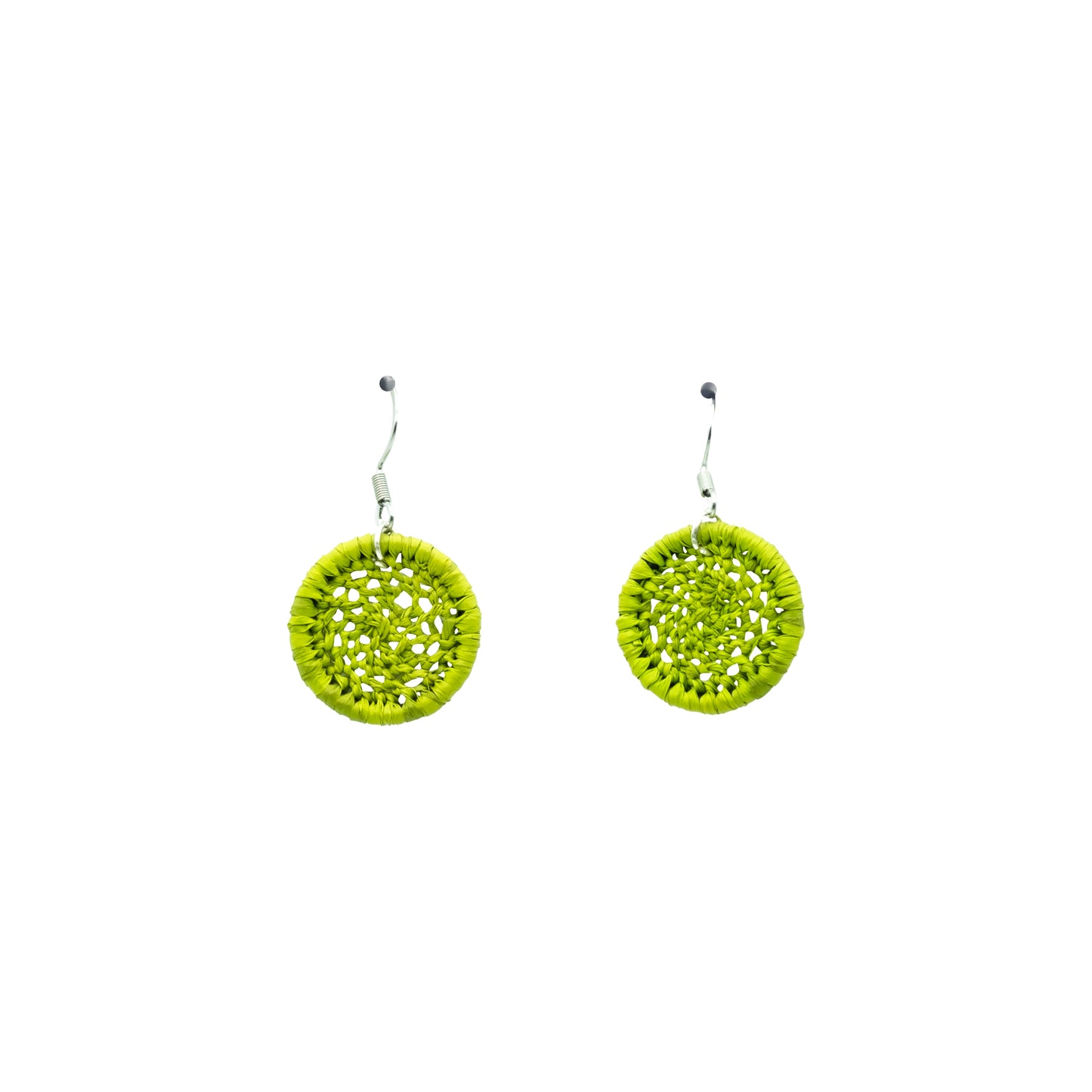 Boucles rafia dentelle petit rond simple DANTELINA