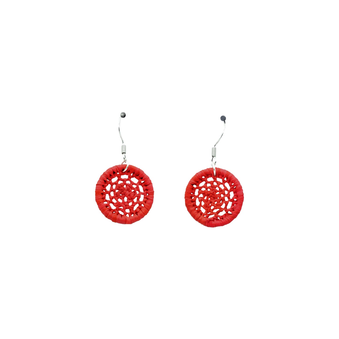Boucles rafia dentelle petit rond simple DANTELINA