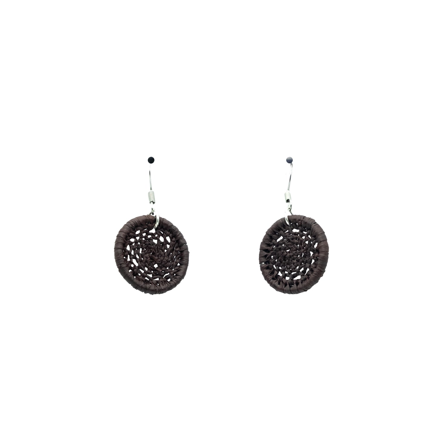 Boucles rafia dentelle petit rond simple DANTELINA