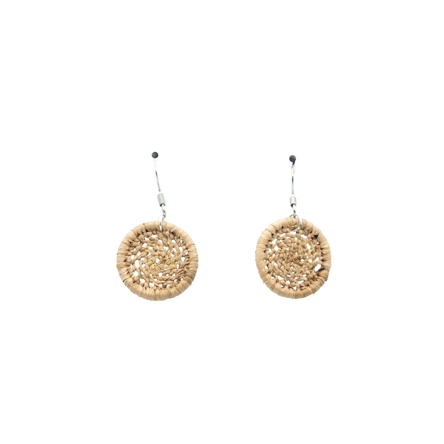 Boucles rafia dentelle petit rond simple DANTELINA