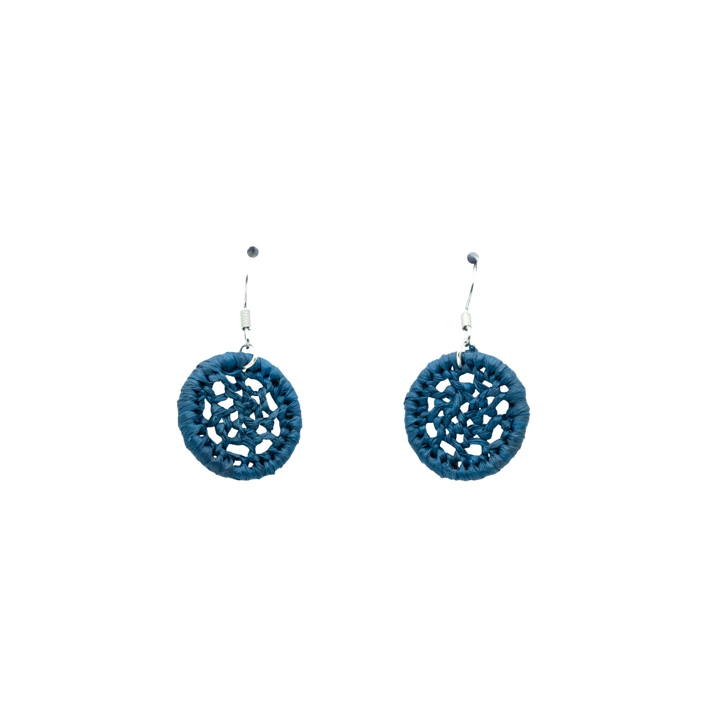 Boucles rafia dentelle petit rond simple DANTELINA
