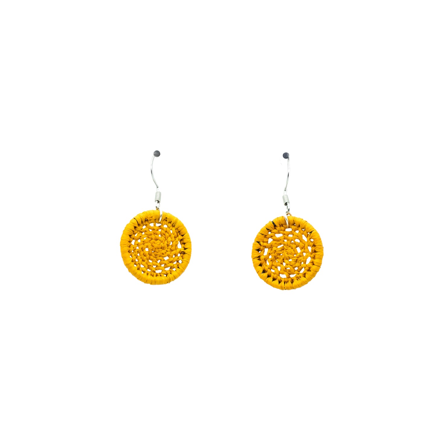 Boucles rafia dentelle petit rond simple DANTELINA