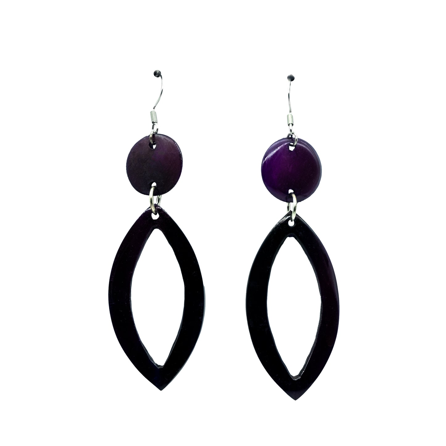 Boucles rond associé épingle à nourrice VINA